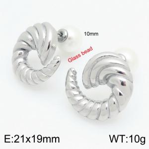 Stainless Steel Earring - KE115565-Z