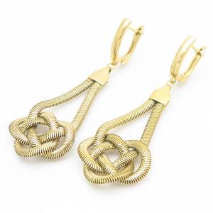 SS Gold-Plating Earring - KE116393-SP