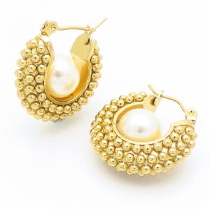 SS Gold-Plating Earring - KE116397-SP
