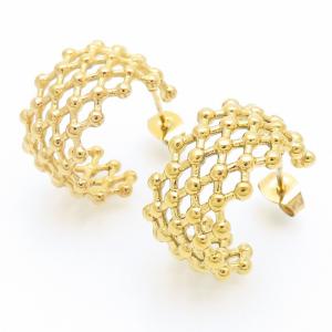 SS Gold-Plating Earring - KE116404-SP