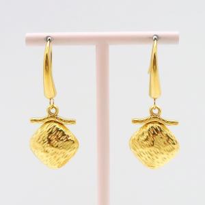 SS Gold-Plating Earring - KE116667-FA