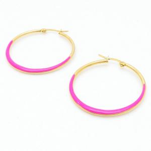 SS Gold-Plating Earring - KE116887-TLA