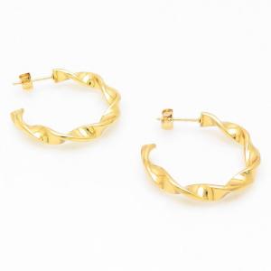 SS Gold-Plating Earring - KE116890-TLA