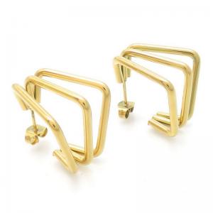 SS Gold-Plating Earring - KE117075-LO