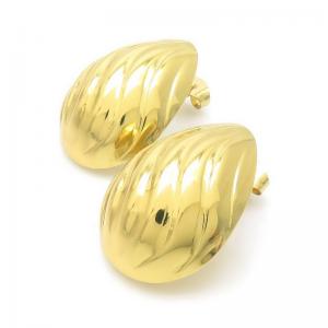 SS Gold-Plating Earring - KE117081-LO