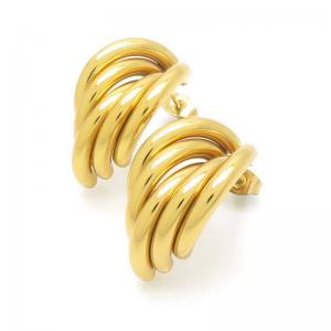 SS Gold-Plating Earring - KE117084-LO