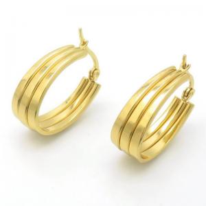 SS Gold-Plating Earring - KE117090-LO