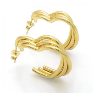 SS Gold-Plating Earring - KE117092-LO