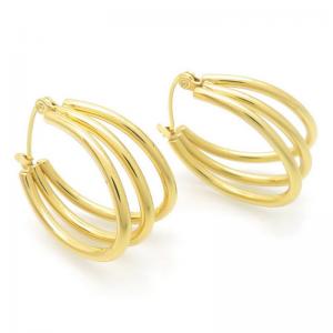 SS Gold-Plating Earring - KE117096-LO