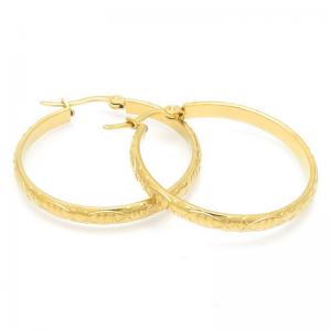 SS Gold-Plating Earring - KE117105-LO
