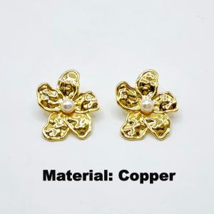 Copper Earring - KE117152-TJG