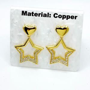 Copper Earring - KE117161-TJG