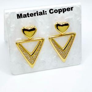 Copper Earring - KE117164-TJG