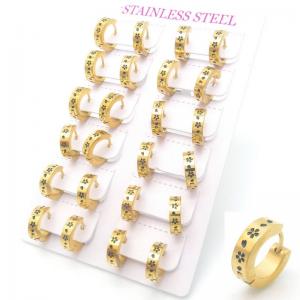 SS Gold-Plating Earring - KE117236-XY