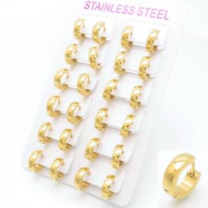 SS Gold-Plating Earring - KE117246-XY