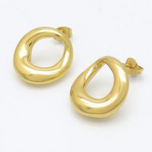 SS Gold-Plating Earring - KE117276-SP