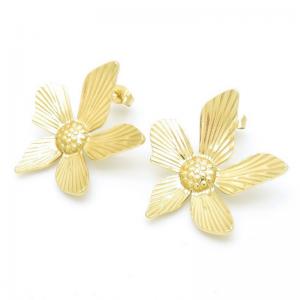 SS Gold-Plating Earring - KE117324-SP