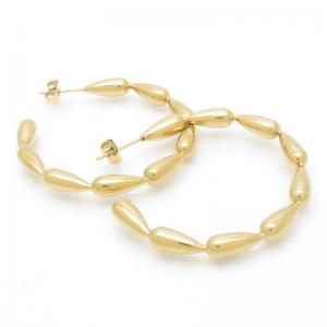 SS Gold-Plating Earring - KE117332-SP