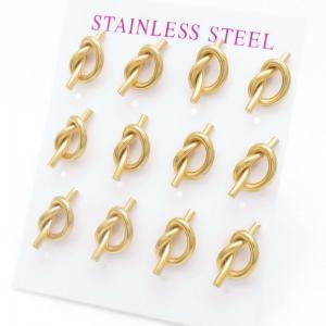SS Gold-Plating Earring - KE117406-HR