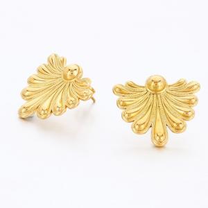 SS Gold-Plating Earring - KE117600-MI