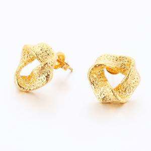 SS Gold-Plating Earring - KE117602-MI