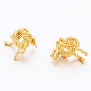 SS Gold-Plating Earring - KE117608-MI