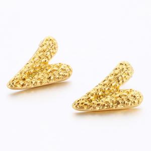 SS Gold-Plating Earring - KE117614-MI