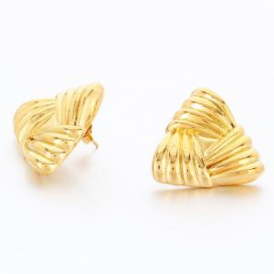 SS Gold-Plating Earring - KE117617-MI
