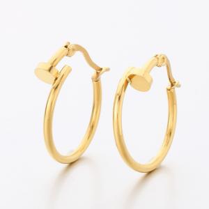 SS Gold-Plating Earring - KE117652-SP
