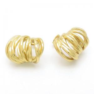 SS Gold-Plating Earring - KE117695-SP
