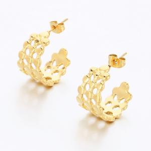 SS Gold-Plating Earring - KE117731-SP