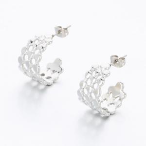 Stainless Steel Earring - KE117732-SP