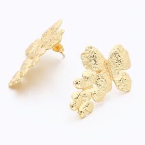 SS Gold-Plating Earring - KE117737-SP