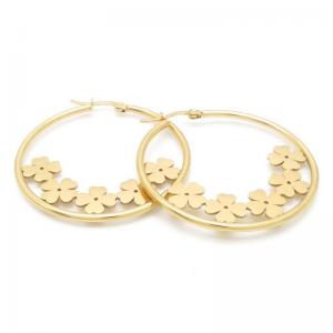 SS Gold-Plating Earring - KE117860-HF