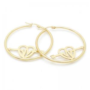SS Gold-Plating Earring - KE117862-HF