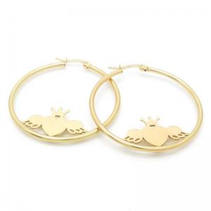 SS Gold-Plating Earring - KE117864-HF