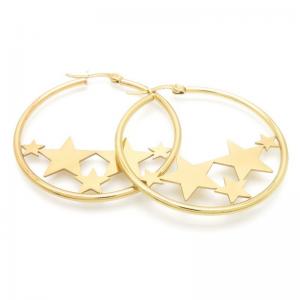 SS Gold-Plating Earring - KE117872-HF