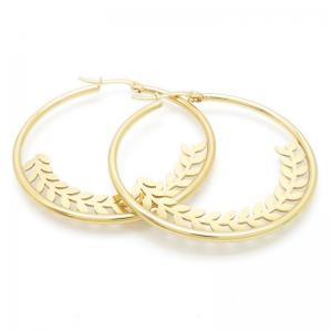SS Gold-Plating Earring - KE117876-HF