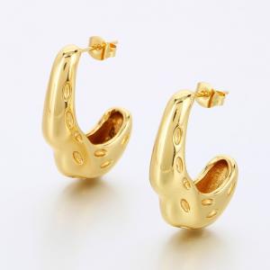 SS Gold-Plating Earring - KE118069-SP
