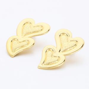 SS Gold-Plating Earring - KE118074-SP