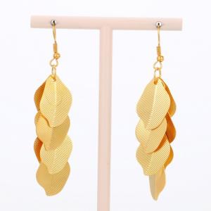 SS Gold-Plating Earring - KE118077-SP