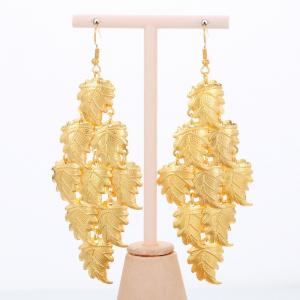 SS Gold-Plating Earring - KE118079-SP