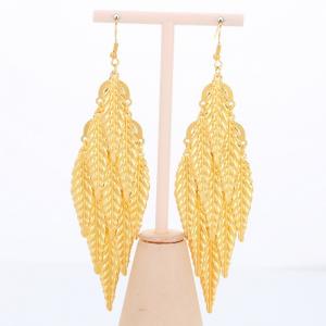 SS Gold-Plating Earring - KE118080-SP