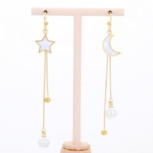 SS Gold-Plating Earring - KE118114-HM