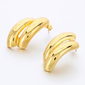 SS Gold-Plating Earring - KE118148-SP