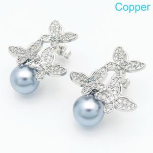 Copper Earring - KE118166-QJ