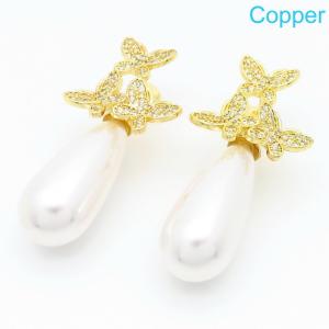 Copper Earring - KE118171-QJ