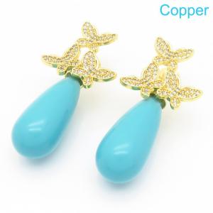 Copper Earring - KE118172-QJ
