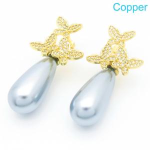 Copper Earring - KE118173-QJ