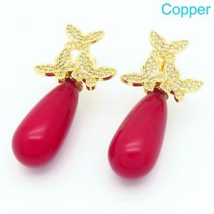 Copper Earring - KE118174-QJ